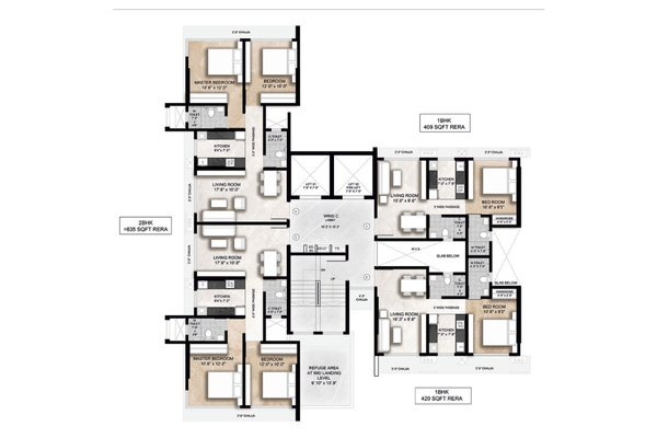 C-Wing Floor Plan