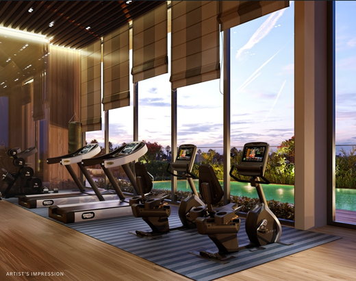 Gym Area at Advent Neel Residency